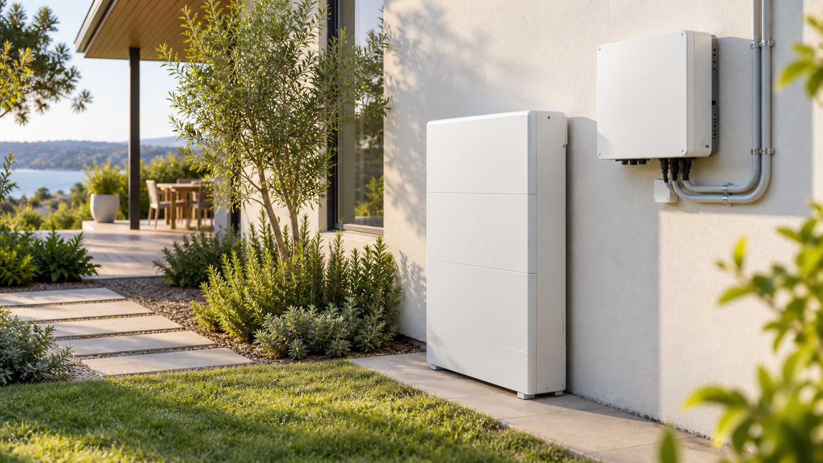Illustrative home energy installation